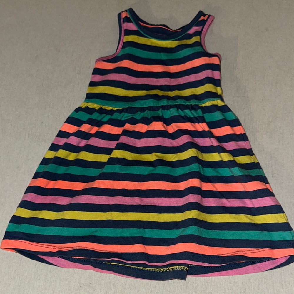 Colorful Striped Kids Circo Size 18M Dress.